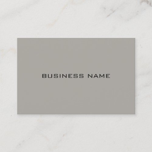 Professional Template Minimalistic Stylish Simple Business Card