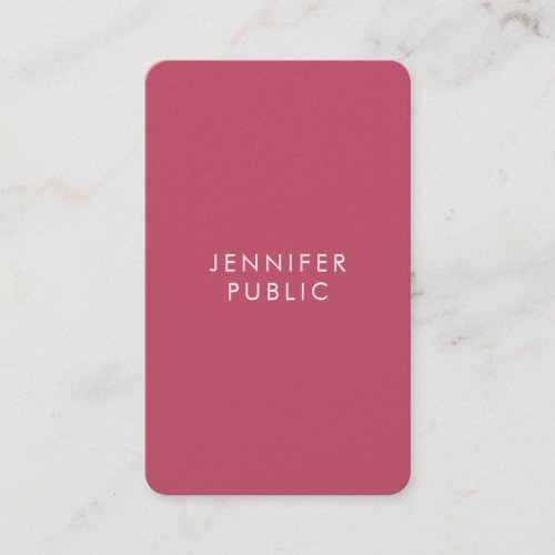 Professional Template Modern Elegant Trend Colors Business Card