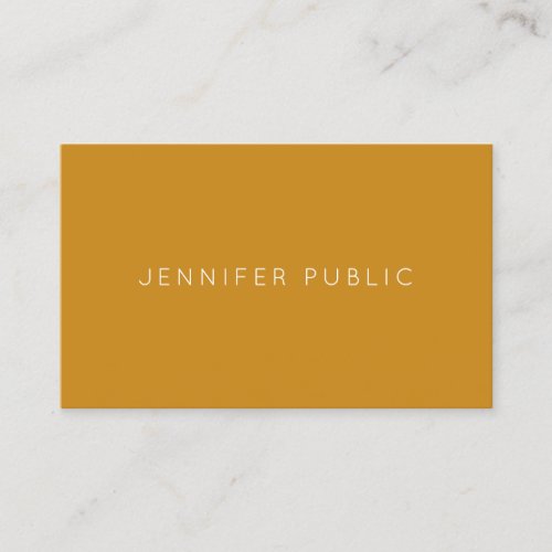 Professional Template Sophisticated Trend Colors Business Card