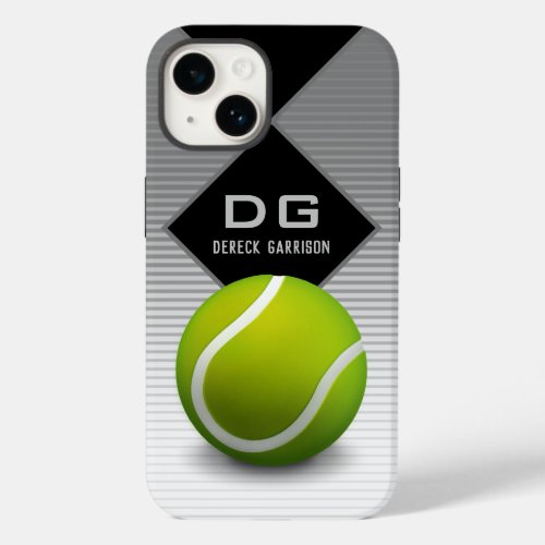 Professional Tennis Player  Initials Case_Mate iPhone 14 Case