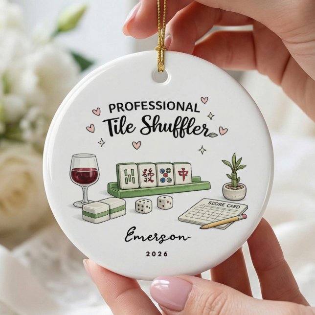 Professional Tile Shuffler Ornament (Creator Uploaded)
