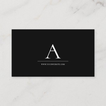 Professional Title Business Card by ArtisticEye at Zazzle