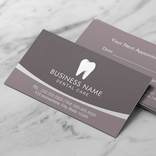 Professional Tooth Logo Dental Care Appointment