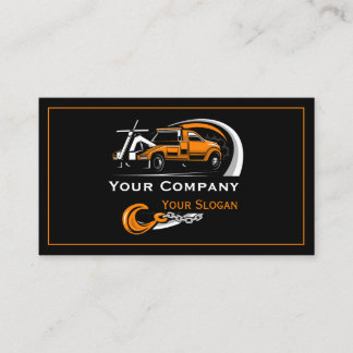 Professional Towing Company, Hauling Service Business Card