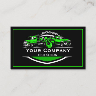 Professional Towing Company, Hauling Service Business Card