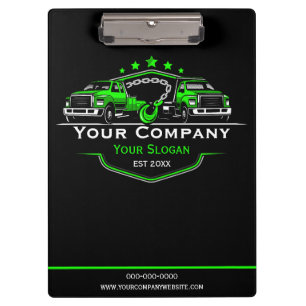 Professional Towing Company, Hauling Service Clipboard