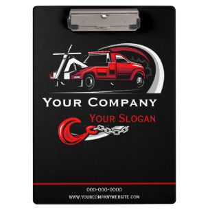 Professional Towing Company, Hauling Service Clipboard