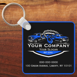 Professional Towing Company, Hauling Service Keychain