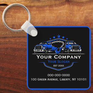 Professional Towing Company, Hauling Service Keychain