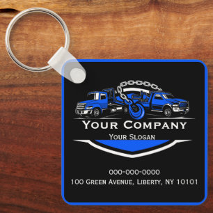Professional Towing Company, Hauling Service Keychain