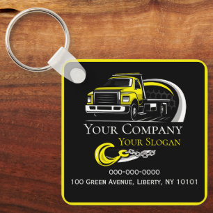 Professional Towing Company, Hauling Service Keychain