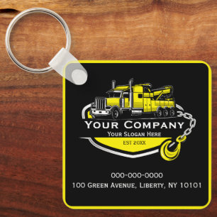 Professional Towing Company, Hauling Service Keychain
