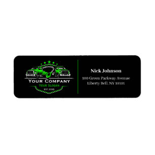 Professional Towing Company, Hauling Service Label