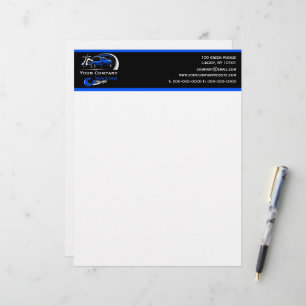 Professional Towing Company, Hauling Service Letterhead