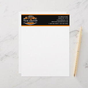 Professional Towing Company, Hauling Service Letterhead