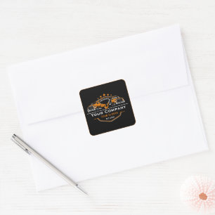 Professional Towing Company, Hauling Service Square Sticker