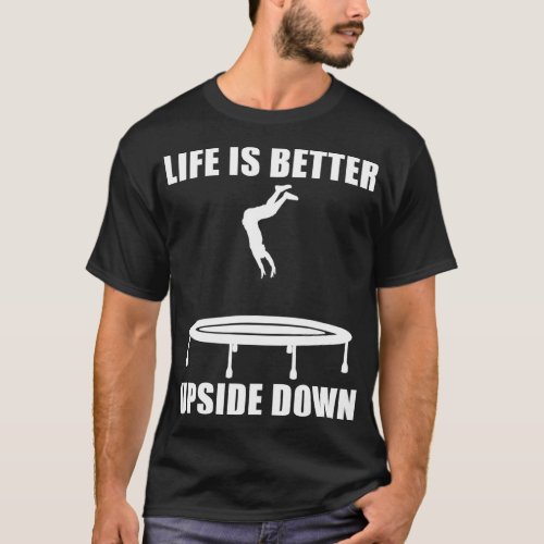 Professional Trampoline Jumping Funny Saying T_Shirt