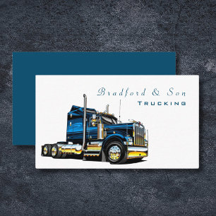 Professional Transport Trucking Haul Company Business Card