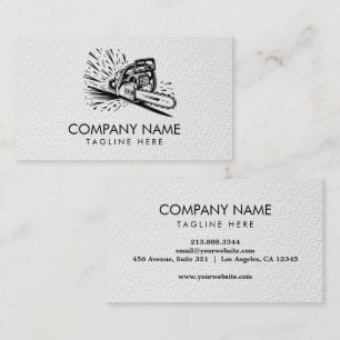 Professional Tree Trimming & Arborist Services     Business Card