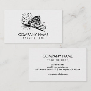 Professional Tree Trimming & Arborist Services     Business Card