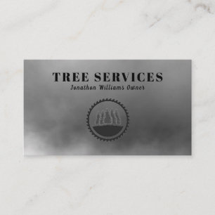 Professional Tree Trimming Service Business Card