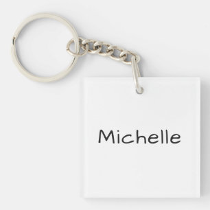 Professional Unique Casual Handwriting Keychain