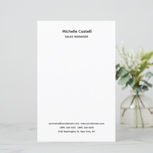 Professional Unique Classical Simple (Standing Front)