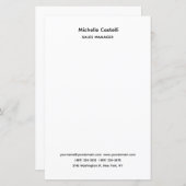 Professional Unique Classical Simple (Front/Back)