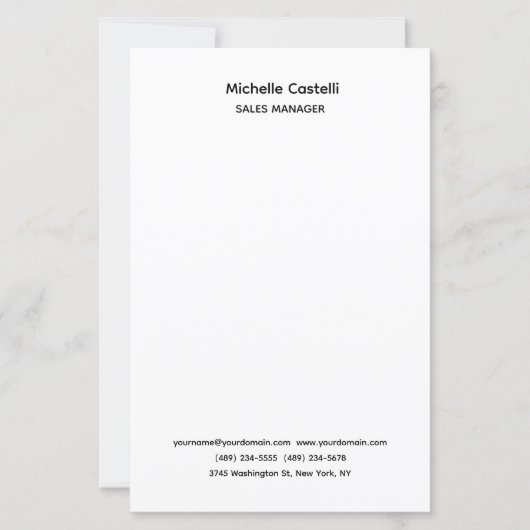 Professional Unique Classical Simple (Front)