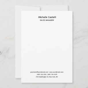 Professional Unique Classical Simple Announcement