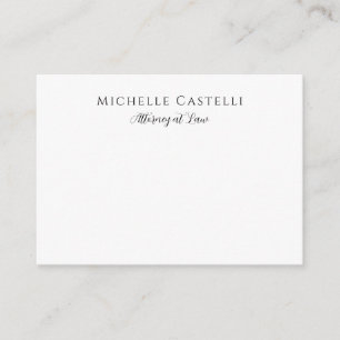 Professional Unique Classical Simple Black & White Enclosure Card