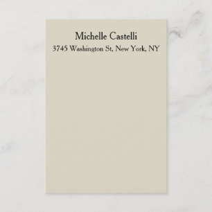 Professional Unique Classical Simple Enclosure Card