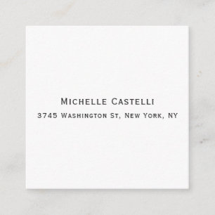 Professional Unique Classical Simple Enclosure Card