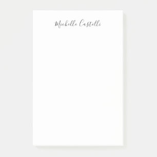Professional Unique Classical Simple Handwriting Post-it Notes