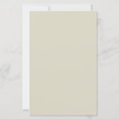 Professional Unique Classical Simple Paper Sheet (Back)