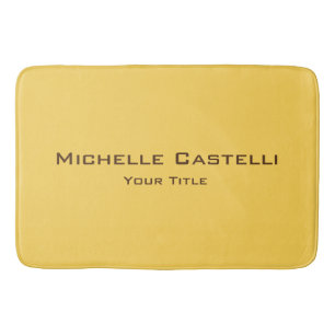 Professional Unique Classical Simple Plain Bath Mat