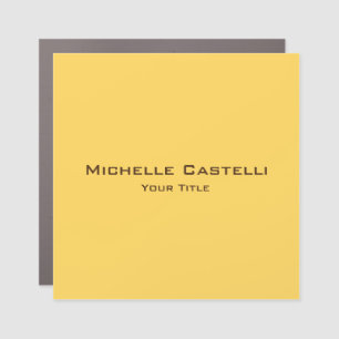 Professional Unique Classical Simple Plain Car Magnet