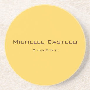 Professional Unique Classical Simple Plain Coaster