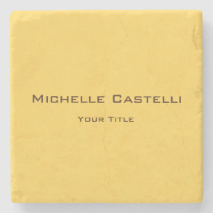 Professional Unique Classical Simple Plain Stone Coaster