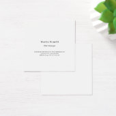 Professional Unique Classical Simple Profile Card (Desk)