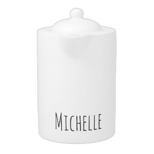 Professional Unique Classical Simple Your Name Teapot