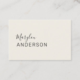 Professional - UNISEX Business Card