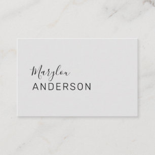 Professional  - UNISEX Business Card