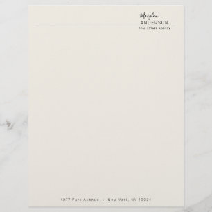 Professional - UNISEX Letterhead