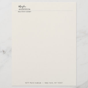 Professional - UNISEX Letterhead