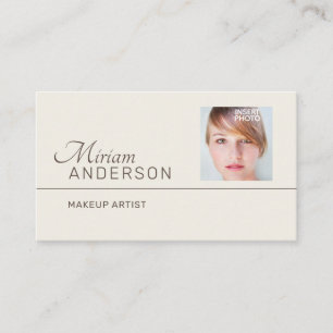 Professional UNISEX (PHOTO & LOGO INSERT) - Business Card