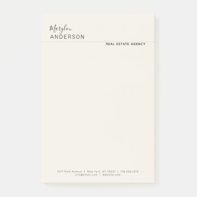 Professional - UNISEX Post-it Notes (Front)