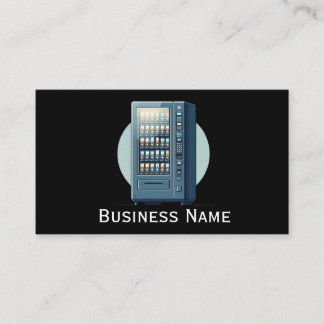 Professional Vending Machine Business Card