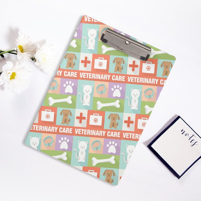 Professional Veterinarian Iconic Designed Clipboard (Creator Uploaded)
