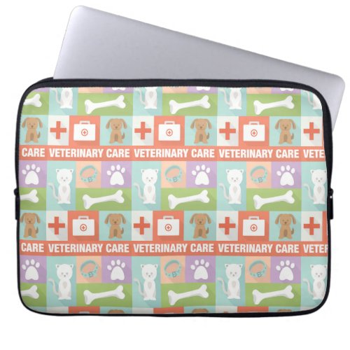 Professional Veterinarian Iconic Designed Laptop Sleeve